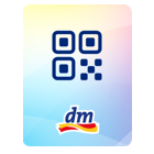 Simbolična slika digitalne dm poklon-kartice